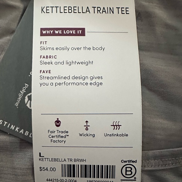 Athleta Short Sleeve Tee Black - Picture 2 of 4